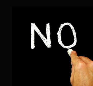 The power of saying “No”