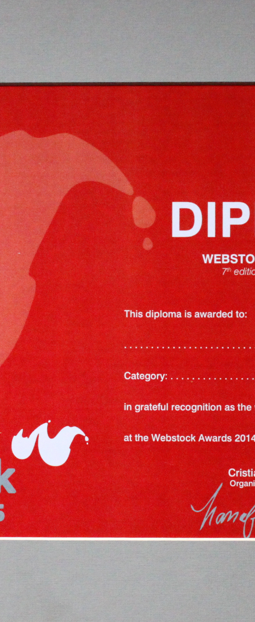59sec won 2nd Prize at Webstock 2014!!! Yay!!!